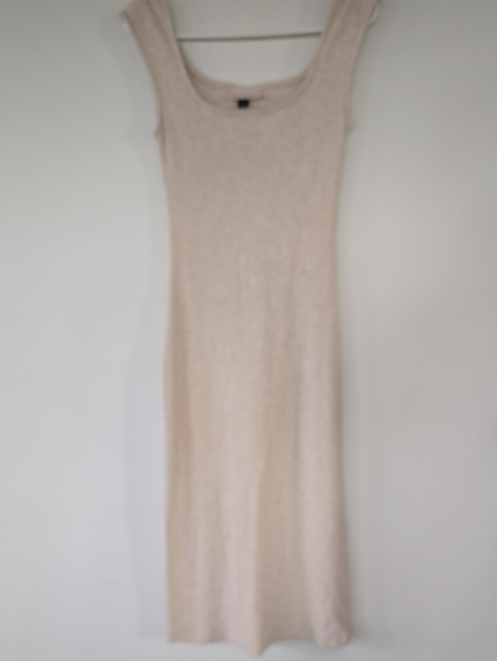Universal Thread Sleeveless Maxi Dress in Light Beige
